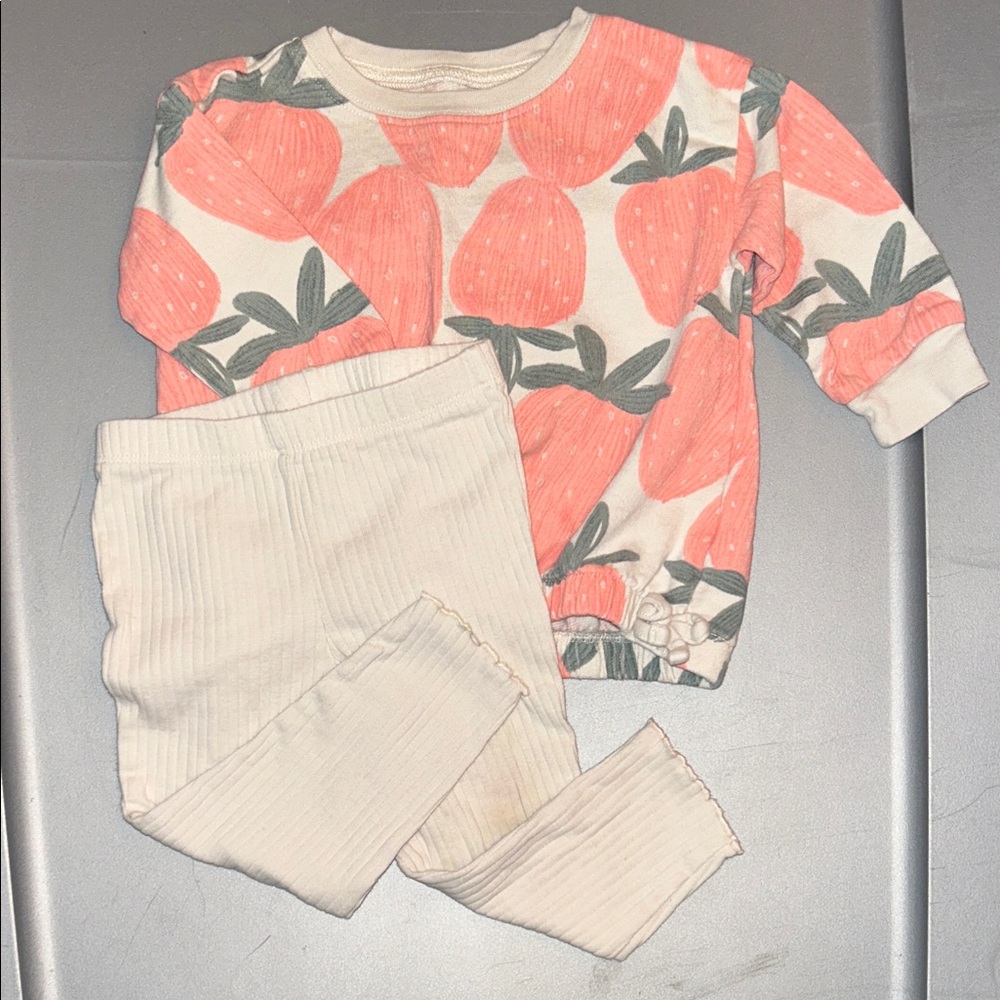 Carter's Pink and White Kids Matching Set